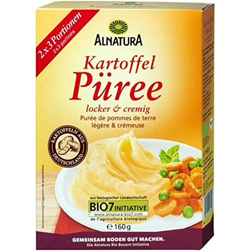 ALNATURA - Purée De Pommes De Terre 160G - Lot De 4