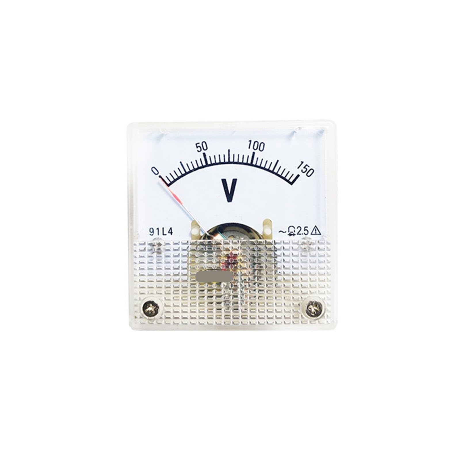 voltímetro, 91L4 AC 0-150V 250V 300V 450V Voltímetro analógico de panel tipo puntero 0-1000V 1 unidad(AC 0 450V)