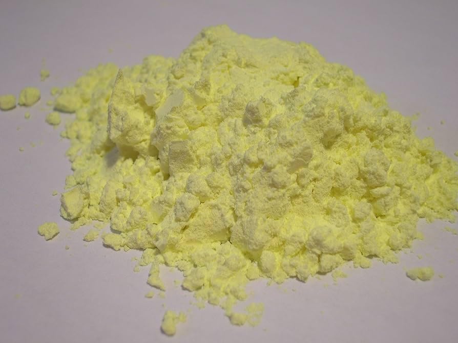 Pure Agricultural and lab Sulphur Powder โ 100% Organic | Natural Fungicide & Pesticide | Skin Safe | For Plants, Gardening, Fungus Control (500g)