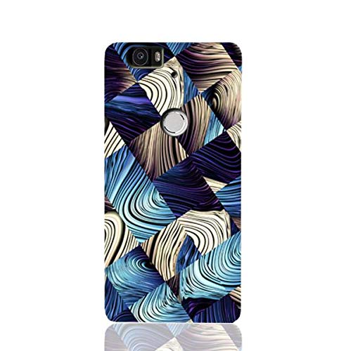 AMC Huawei Nexus 6P TPU Silicone Case With Digital Art Abstract Pattern Design.