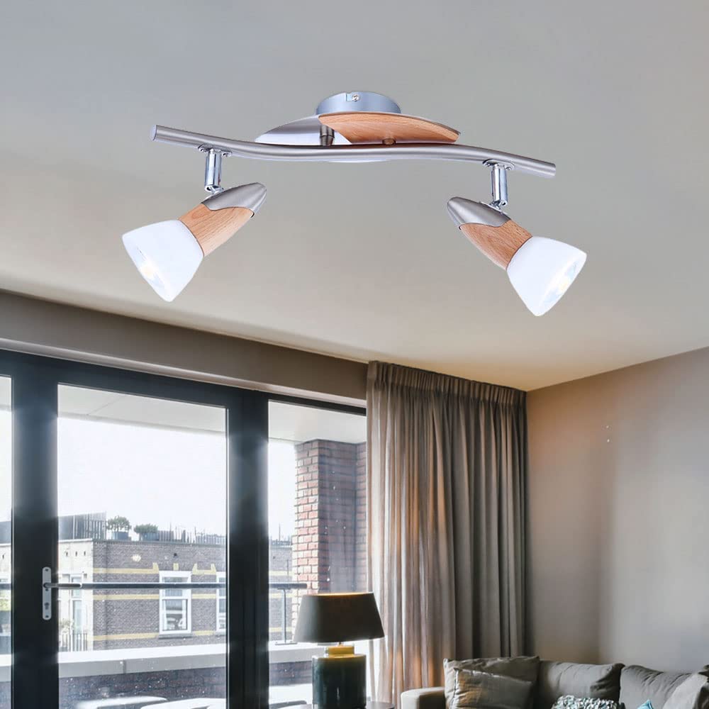 ROBBY Spot - Métal Nickel Mat - Globo Lighting