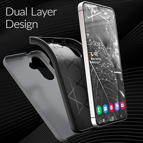 Image of Crave Compatible with Samsung Galaxy S25 FE Case, Shockproof Protection Dual Layer Case for Samsung Galaxy S25 FE (6.7 inch) - Slate