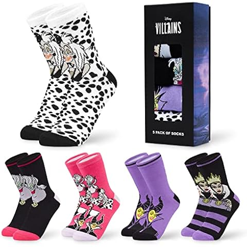 Disney Stitch Calf Length Socks Pack of 5 Cover