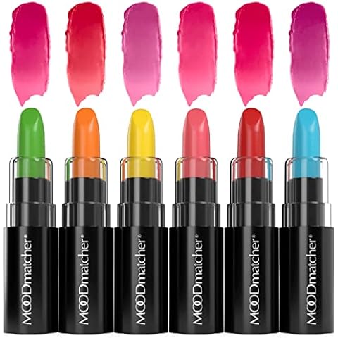 MOODmatcher original Color Changing Lipstick – 12 Hours Long-Lasting, Moisturizing, Smudge-Proof, Easy to Apply Creamy Lipstick, Glamorous Personalized Color, Premium Quality – Made in USA Cover