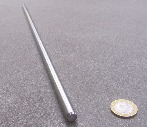 1055 Carbon Steel Shaft 10mm Diameter x 500mm Long 2 pcs
