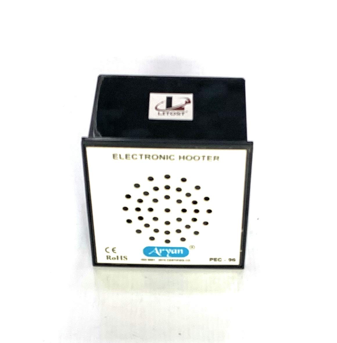 Litost® Electronic Buzzer Hooter for Panel /240 Volt AC/Size 96 x 96 MM/SIRAN-A103/Black