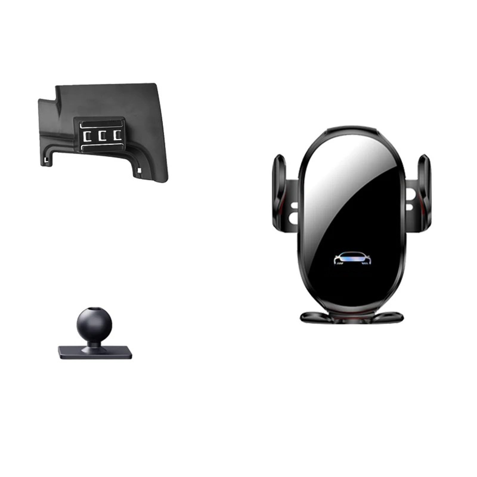 MOGFLMAN Car Phone Holder for VW Touareg 2011-2018, LHD Car Phone Holder