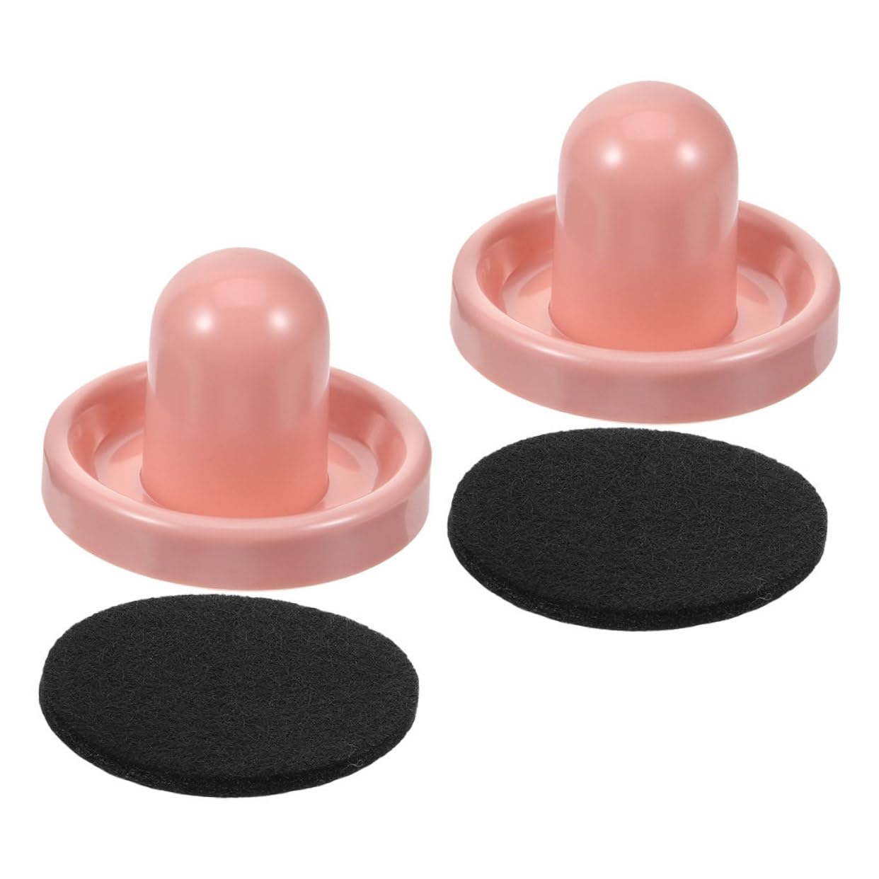 Totority Ice Hockey Machine Replacement Pusher Kit 2pcs Air Hockey Table Parts Accessories