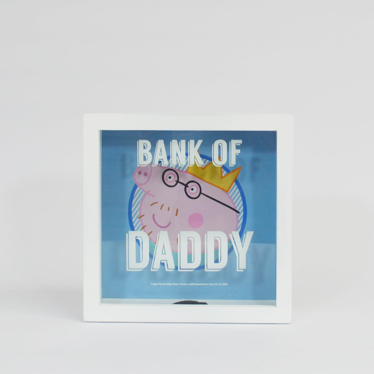 Love Kates Peppa Pig Bank Of Daddy Pig Wooden Money Box Children's Gift X19054z