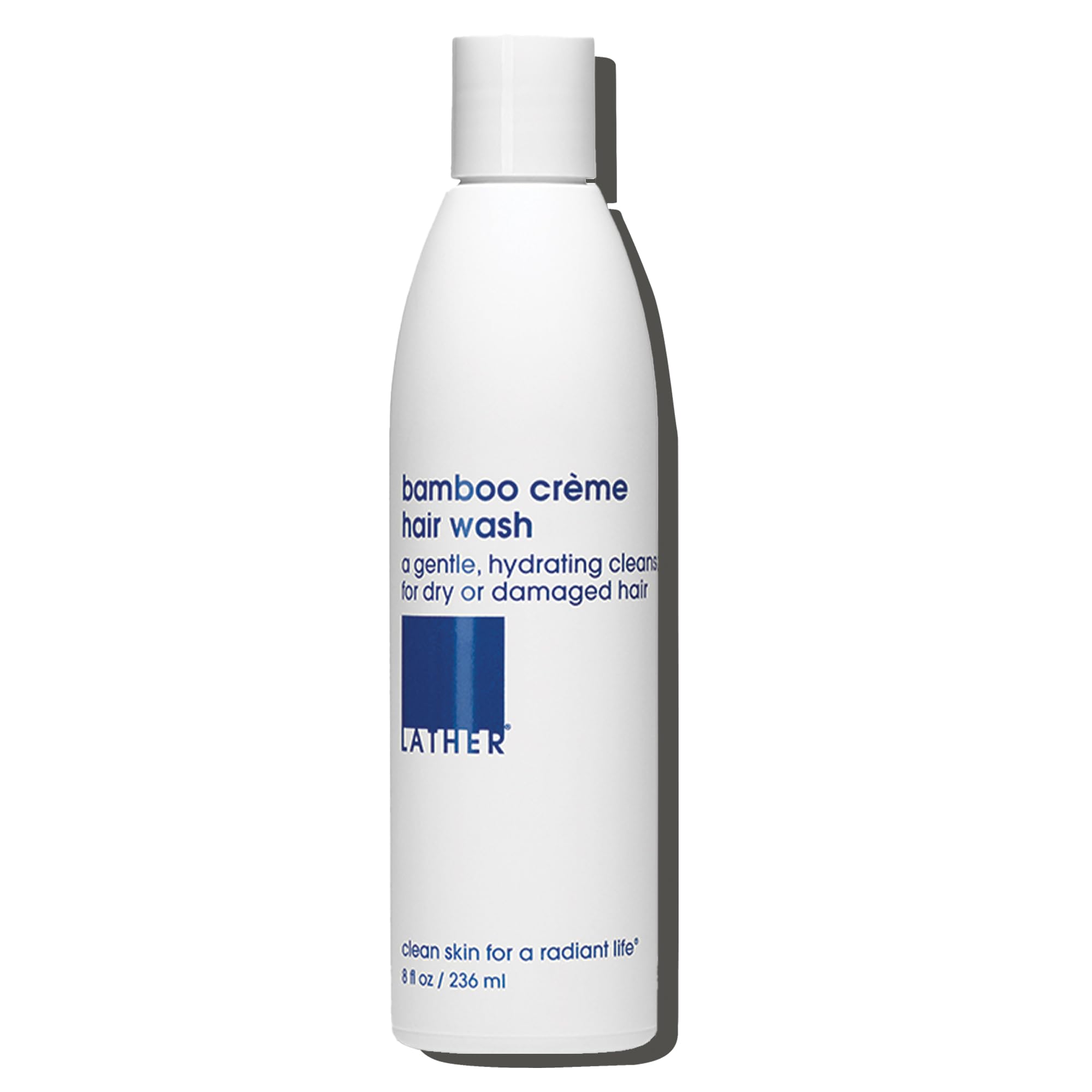 Bamboo Crème Hair Wash, 8 fl oz - Daily Shampoo & Cleanser - Revitalize Hair - Jojoba Oil, Essential Oils, Oat Amino Acids - Sensitive Skin Safe - Vegan & Cruelty Free - Beauty & Hair Care