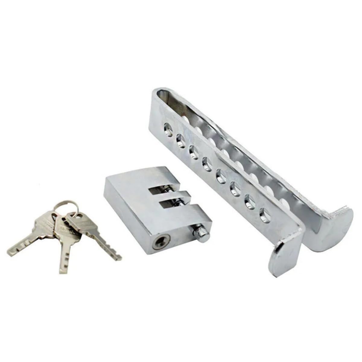 Car Clutch Lock for Rafale 2024 Anti Theft Brake Pedal Lock Secure Heavy Duty Steel Device with 3 Keys