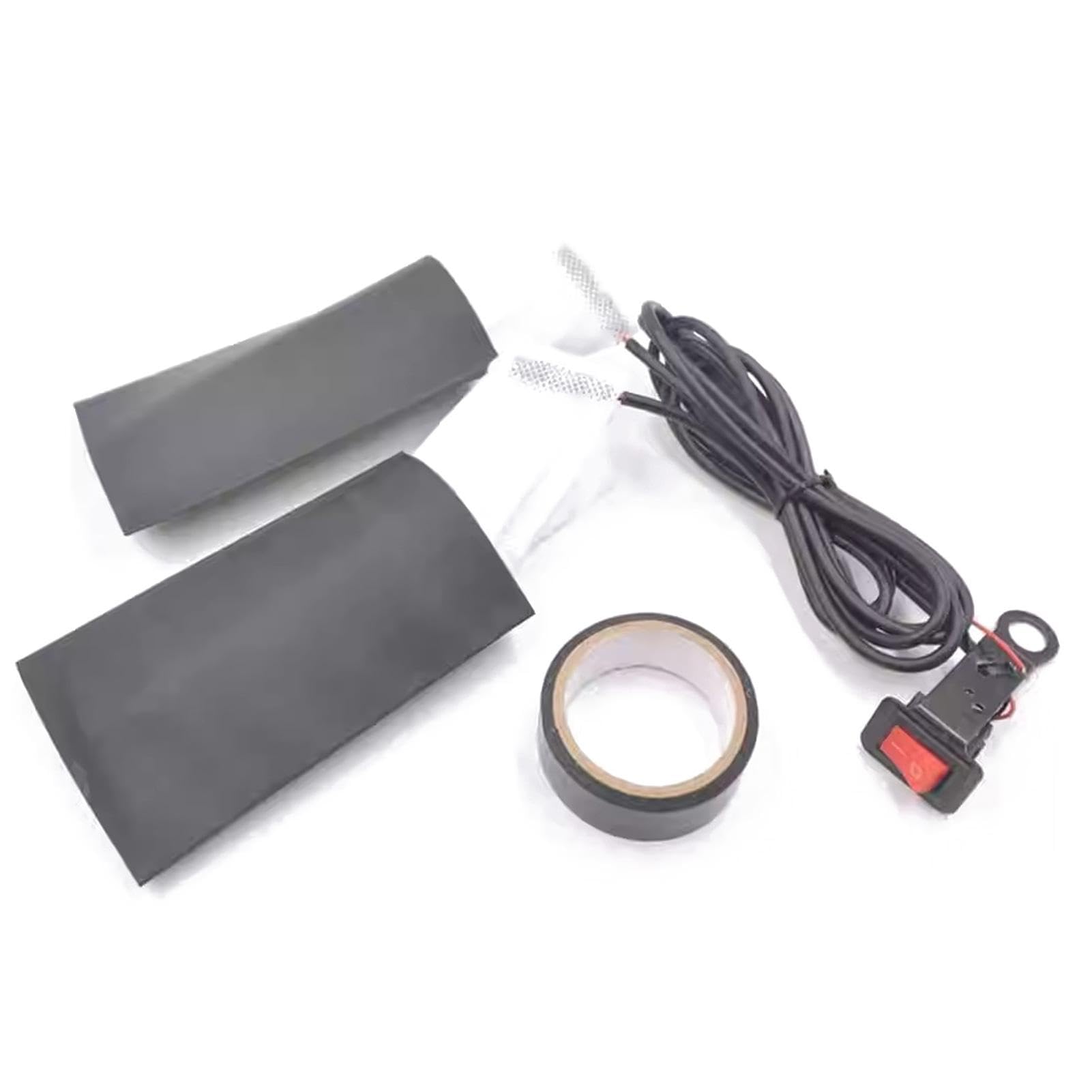 Verwarmde Grip Pads 12V Winter Inserts Stuur Handwarmers Past op Universal Grip ATV Motorcycle