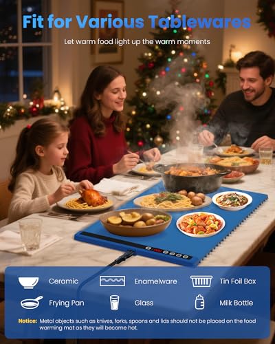 Chauffe-aliments rapide 10 secondes LAMA en silicone pliable à 6 températures - 5