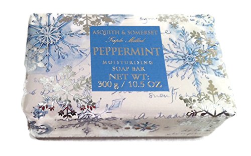Asquith and Somerset Peppermint Bath Bar Soap 10.5 Oz.