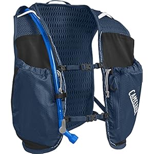 CamelBak Women’s Circuit Run Vest 50oz Hydration Bladder, Gibraltar Navy/Silver
