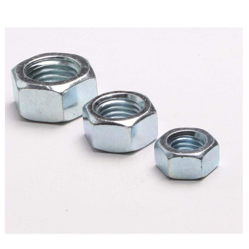 Bulloneria Misura Imperiale 100 Dadi Esagonali 1/4-28 Placcati Zinco Giallo - Grado 8, Filettatura Sottile, In Acciaio Dadi Grado 8 Per Alte Resistenze - Foto 6