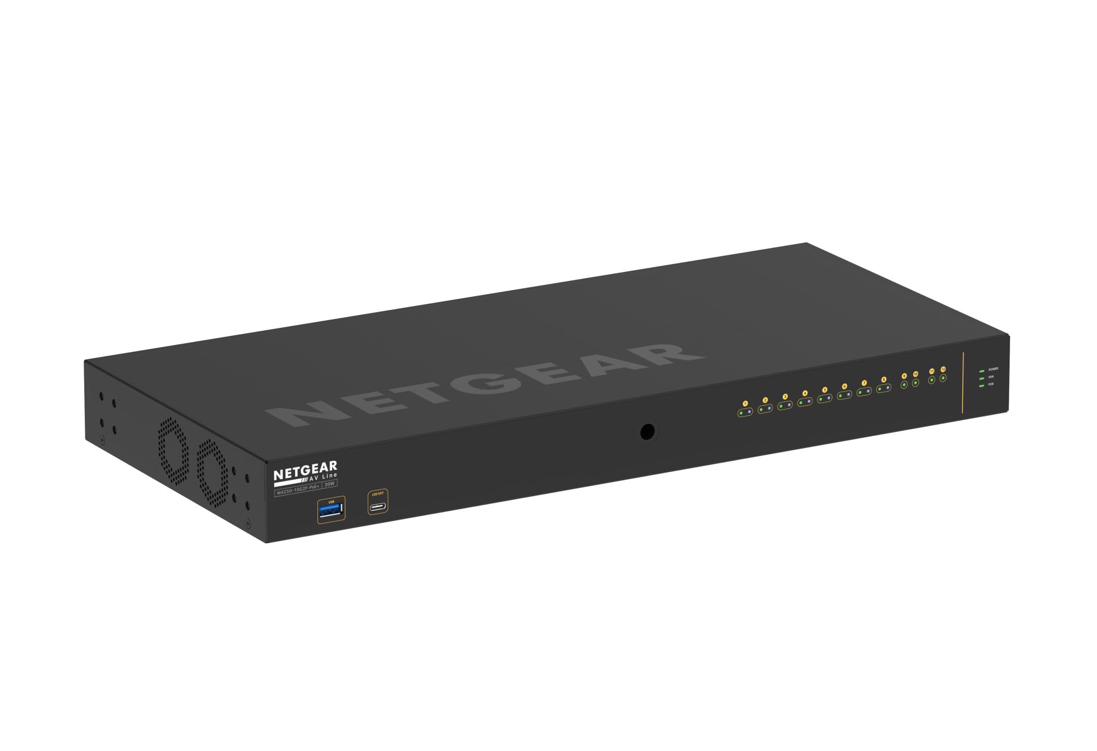 NETGEAR 8 GIGABIT PoE+ Ports Switch, schwarz