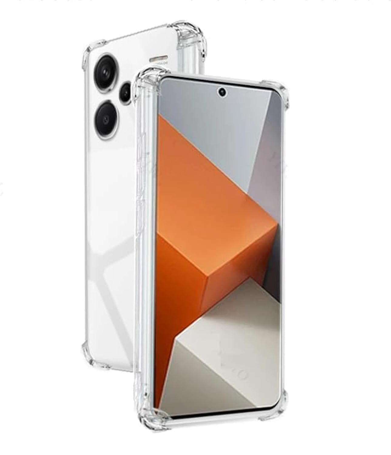 Case for Xiaomi Redmi Note 13 Pro Plus Case, Crystal Clear Cover with Camera Protection Reinforced Corners TPU Bumper Soft Anti-Scratch Shockproof Phone Case for Redmi Note 13 Pro+ 5G 2023 (Clear)