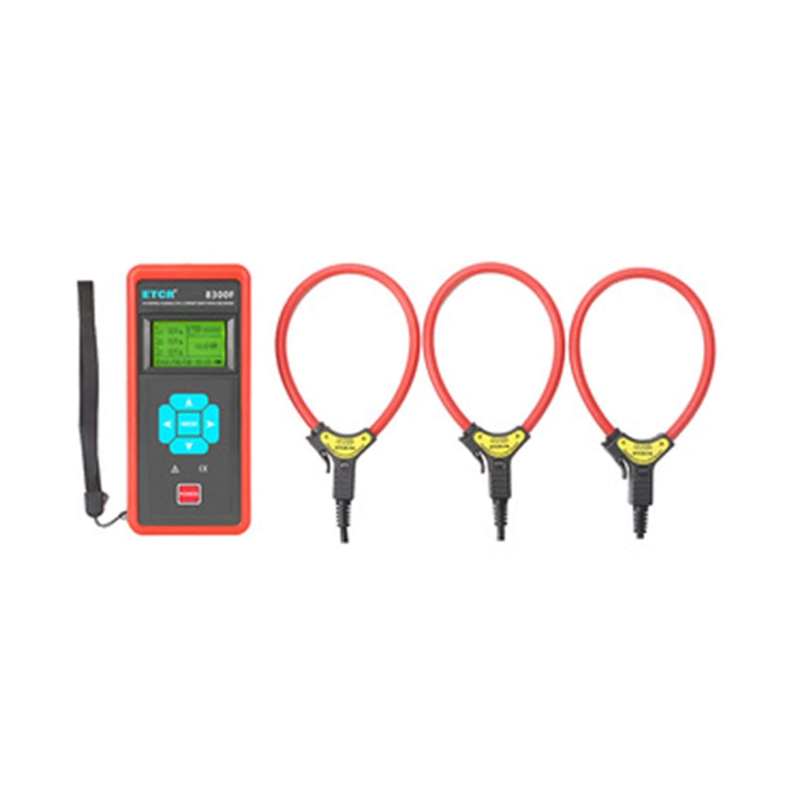 Stromzange, ETCR8300FAC 0,00A-20.00KA Überwachen und zeichnen Sie gleichzeitig 1~3 Kanal Flexible Spule auf AC Aktueller Überwachungsrekorder online