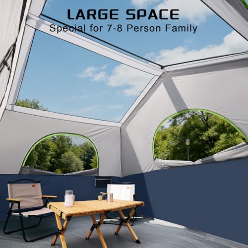 HG 8 Person Cabin Tent