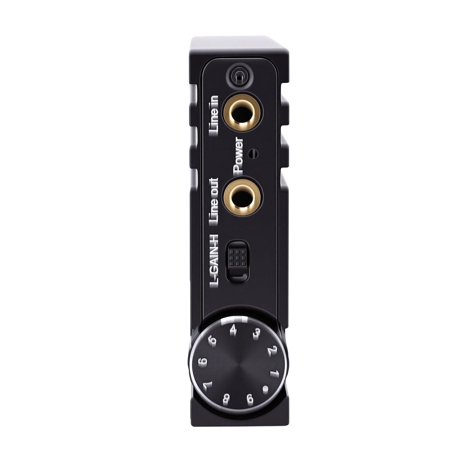 Fabater Amplificatore per Cuffie HiFi, Amplificatore per Cuffie Ricaricabile e Portatile, Interruttori di Guadagno a 2 Stadi Bass Boost 16-300 Ohm Audio da 3,5 Mm per PC
