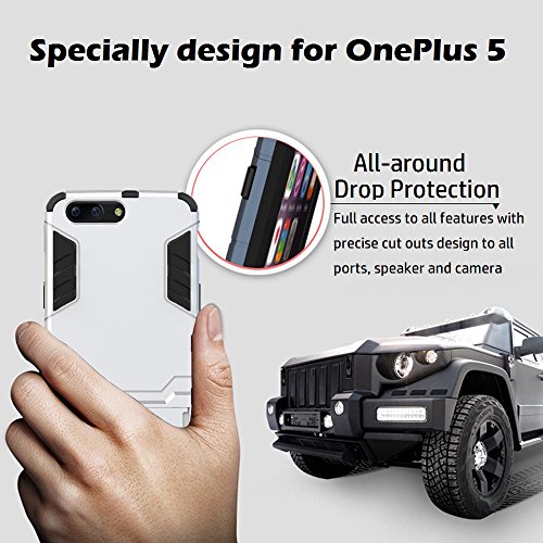 OnePlus 5 Cover, Custodia per OnePlus 5, Wineecy