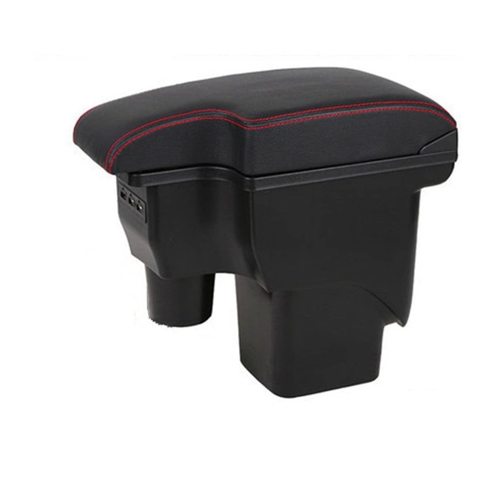 Baiqimv For Ford For Focus 2 Mk2 Car Armrest Box Car Accessories Nterior Retrofit Center Storage Box USB(A2)