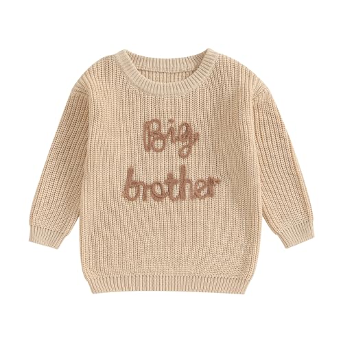 big brother little brother matching outfits toddler baby boy knit sweater romper fall winter clothes