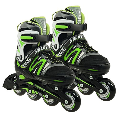 SULOV Unisex-Youth B INL-L Inline Skates Marko, Size-Large, Multi-Color, One