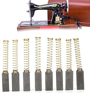 100 PCS Carbon Brush Motor Brushes Replacement Part Accessories for Household Sewing Machine