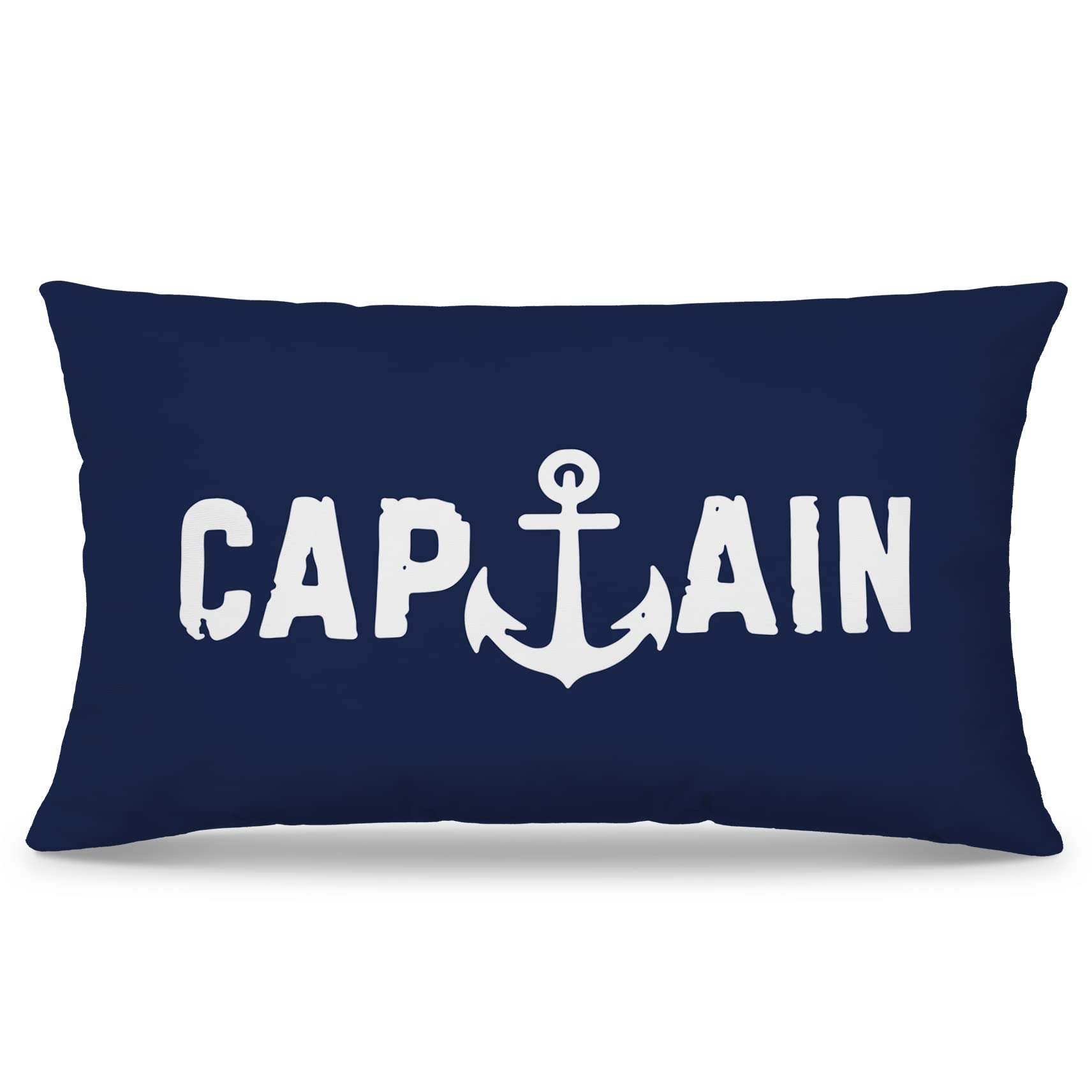 Mingnei Boat Cruise Wear Throw Pillow Covers Couch Home Boats Cushion Cover, Nautical Anchor Sofa Living Room Bed Decorative Pillow Cases 12 x 20