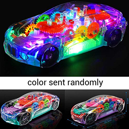 Image of LONGMIRE Metal Pull Back Diecast Car Pull Back Model with Sound Light Boys Gifts Toys for Kids Pack of 1, Multicolor (Concept Car)