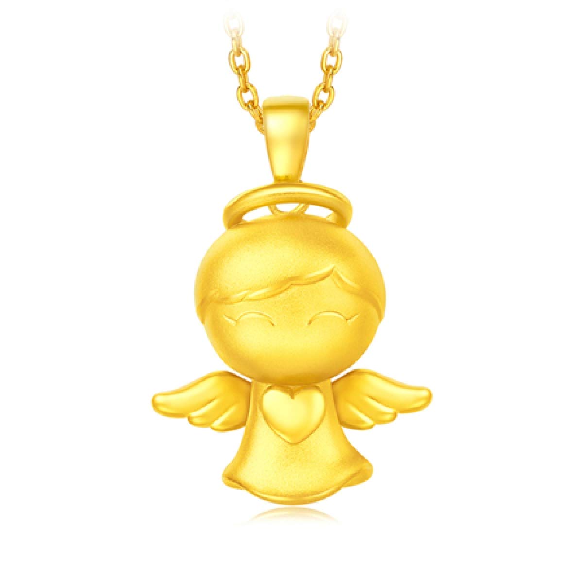 CHOW TAI FOOK 999 Pure 24K Gold Pendant Bao Bao Family Collection