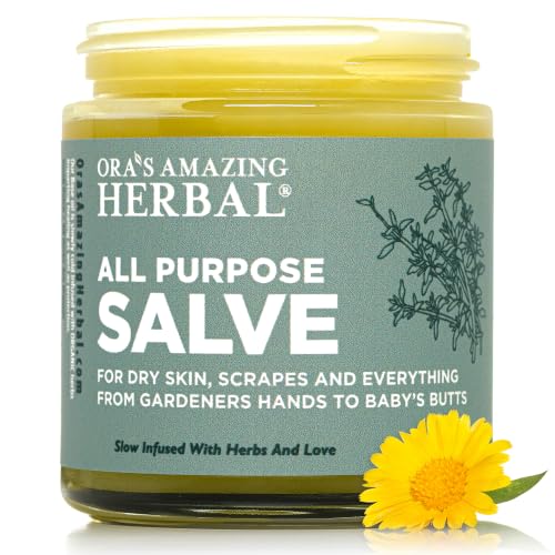 Ora's Amazing Herbal All Purpose Salve, Herbal Healing Skin Balm ...