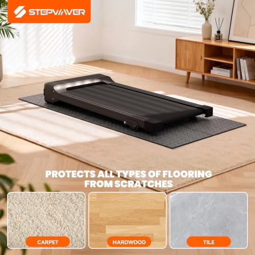 Image of Stepwaver Walking Pad Mat for Carpet, Treadmill Mat for Hardwood Floors