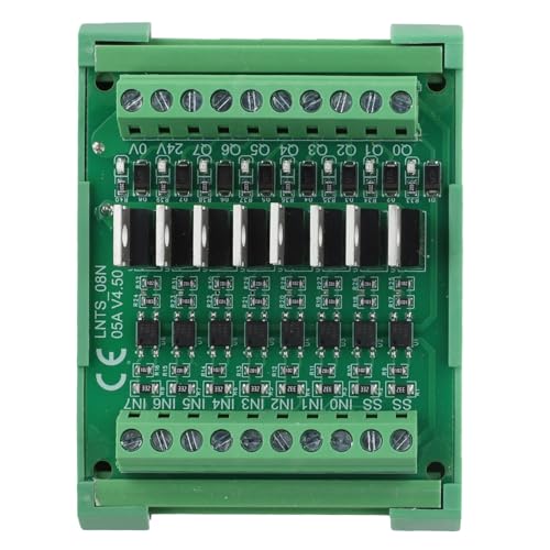 Módulo de control SPS de 8 canales NPN 5A para automatización industrial 4