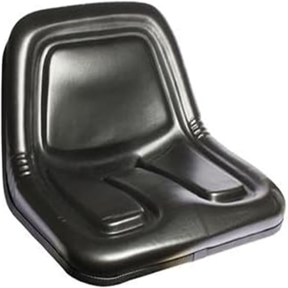 for Deluxe Highback Steel Pan Seat Black. Traditional Comfort and Durability(-15629)