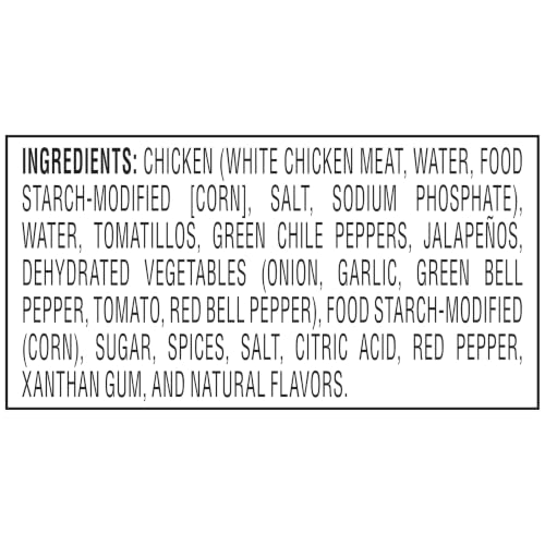 Image of StarKist Chicken Creations Salsa Verde, 2.6oz Pouch, 12-Pack | 11g Protein Per Serving, Fully Cooked White Meat, No Draining, Ready to Eat for Salad and Sandwiches