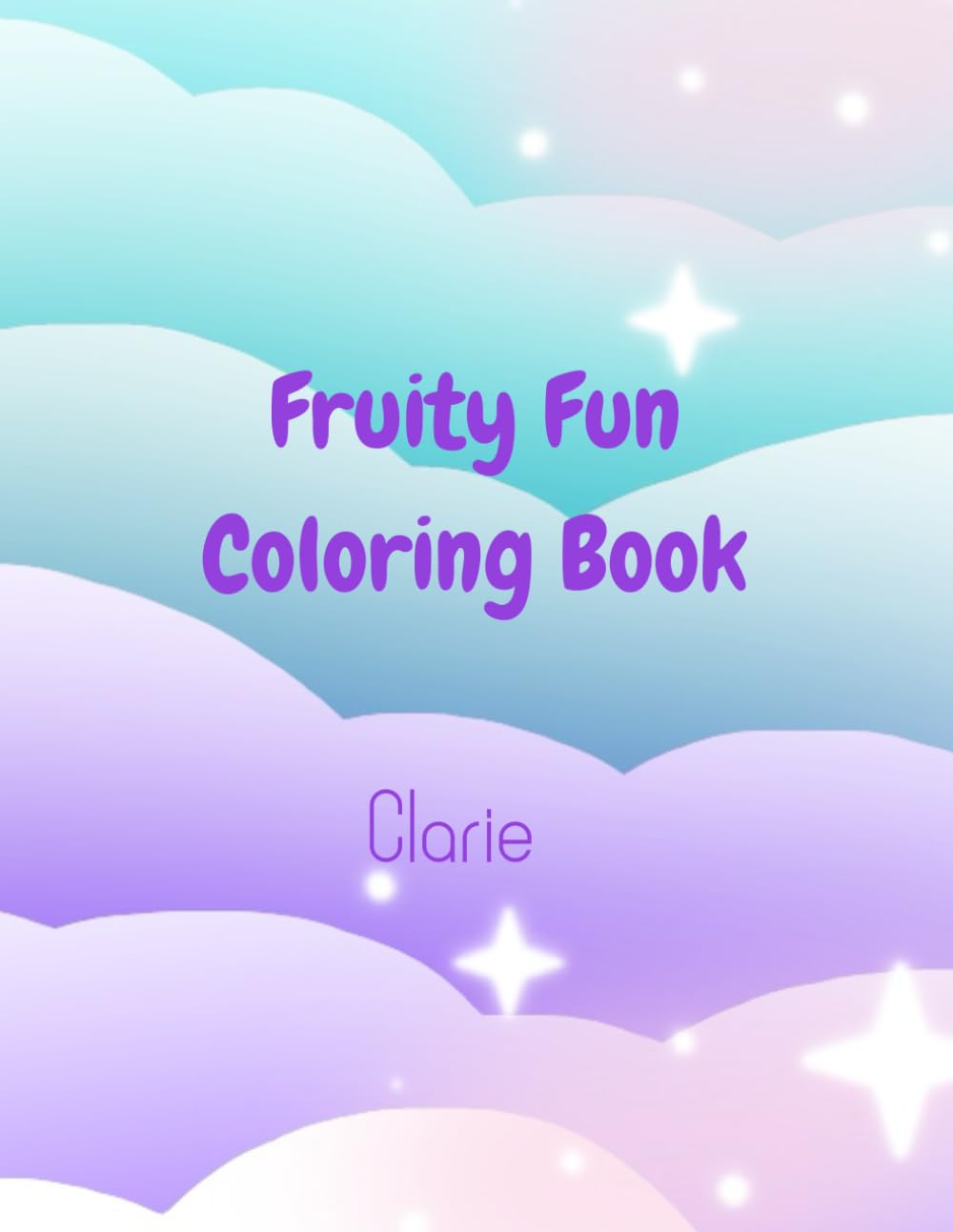 Fruity Fun Coloring Book: Learn and Color Happy Fruits