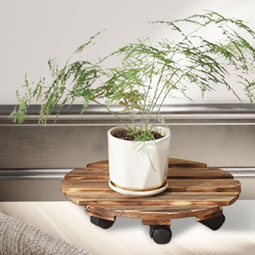 Plateau pour pots de fleurs pour déplacer de lourdes plantes 35cm