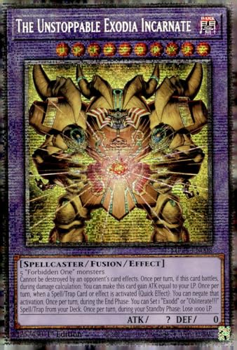 The Unstoppable Exodia Incarnate - MP25-EN008 - Starlight Rare - 1st Edition