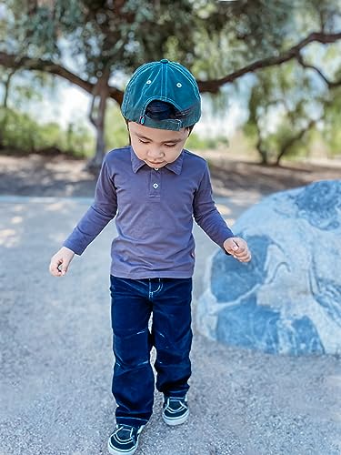 Stretchy Corduroy Pants with Knee Articulation & Contrast Stitch - Army Green by City Threads4