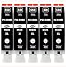 Produktbild Happy Printer 5 Druckerpatronen kompatibel mit Canon PGI-550 PGBK für Pixma IP7250 IP8750 IX6850 MG5450 MG5550 MG5650 MG5655 MG6350 MG6450 MG6650 MG7150 MG7550 MX725 MX925