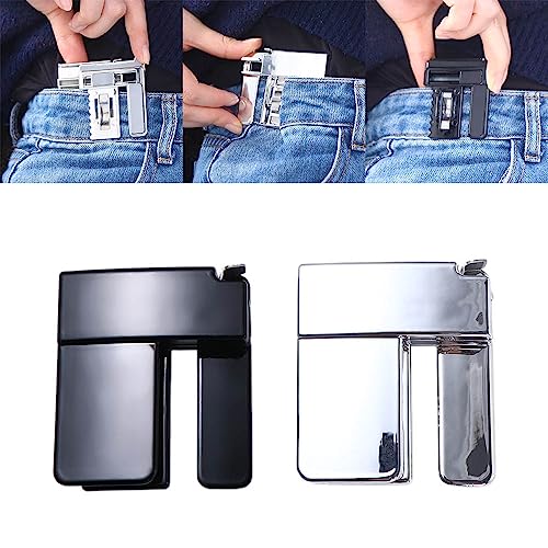 Elastic Waistband Tightener Suit Pants Waist Clip Replace Belts For Women Men Hold Up Your Pants Waist Cinch Adjustable4