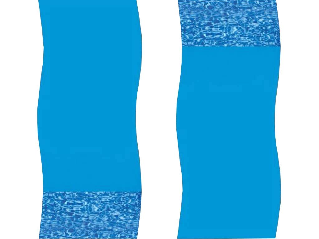 Liner Swirl Forme Ovale 3.65x7.31m pour Piscine Hors Sol - LI1224SB