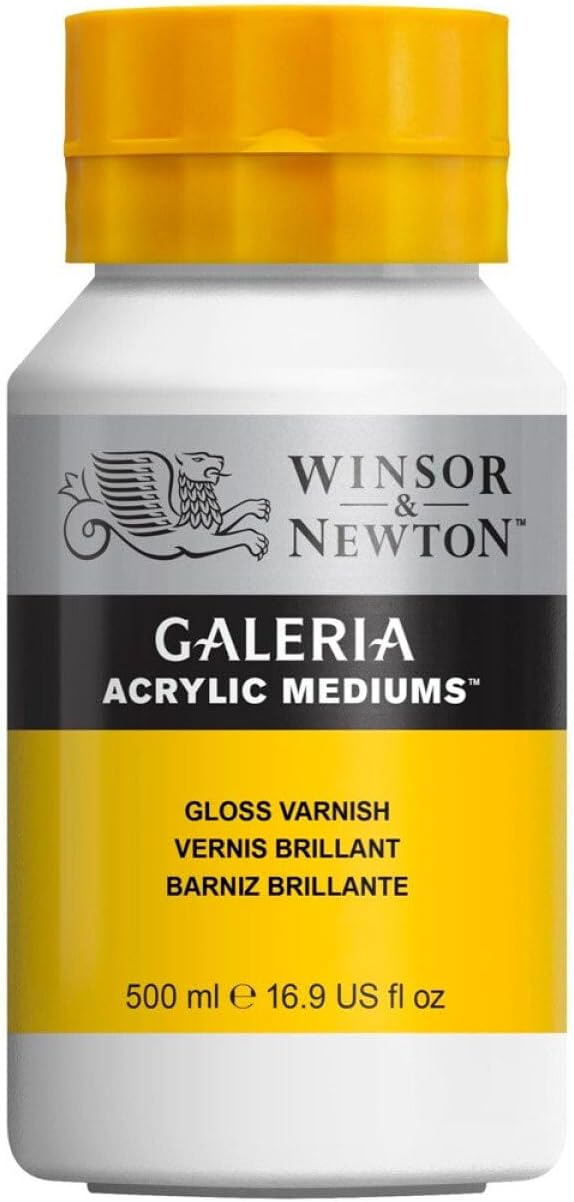 Winsor and Newton Galeria 500ml Gloss Acrylic Varnish