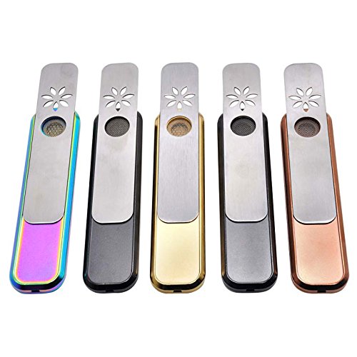 BSSOV Spespo Air Smoking Pipe Air Dry Herb Smoking Pipe (Rainbow)