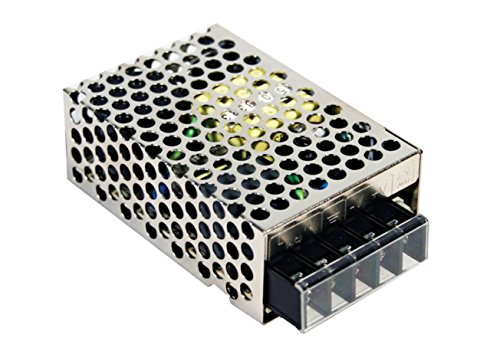 MEAN WELL RS-25 26.4W Metálico unidad de - Fuente de alimentación (26,4 W, 115-230, 1%, 47-63, 24V, 14 ms)