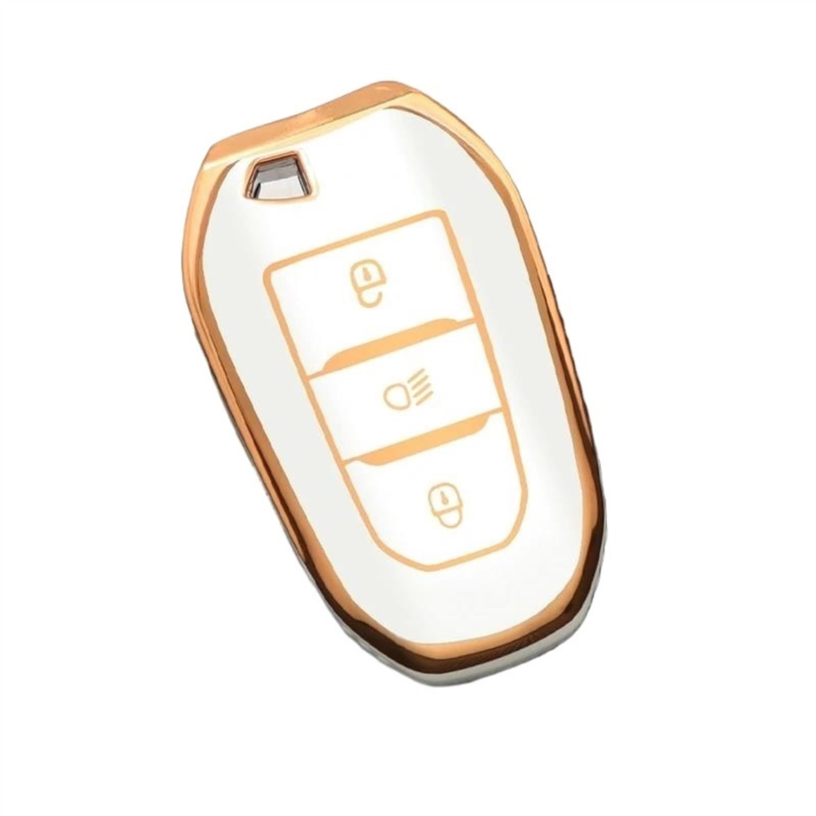 Coque clé de voiture Peugeot antichoc - Boîtier robuste et durable pour télécommande