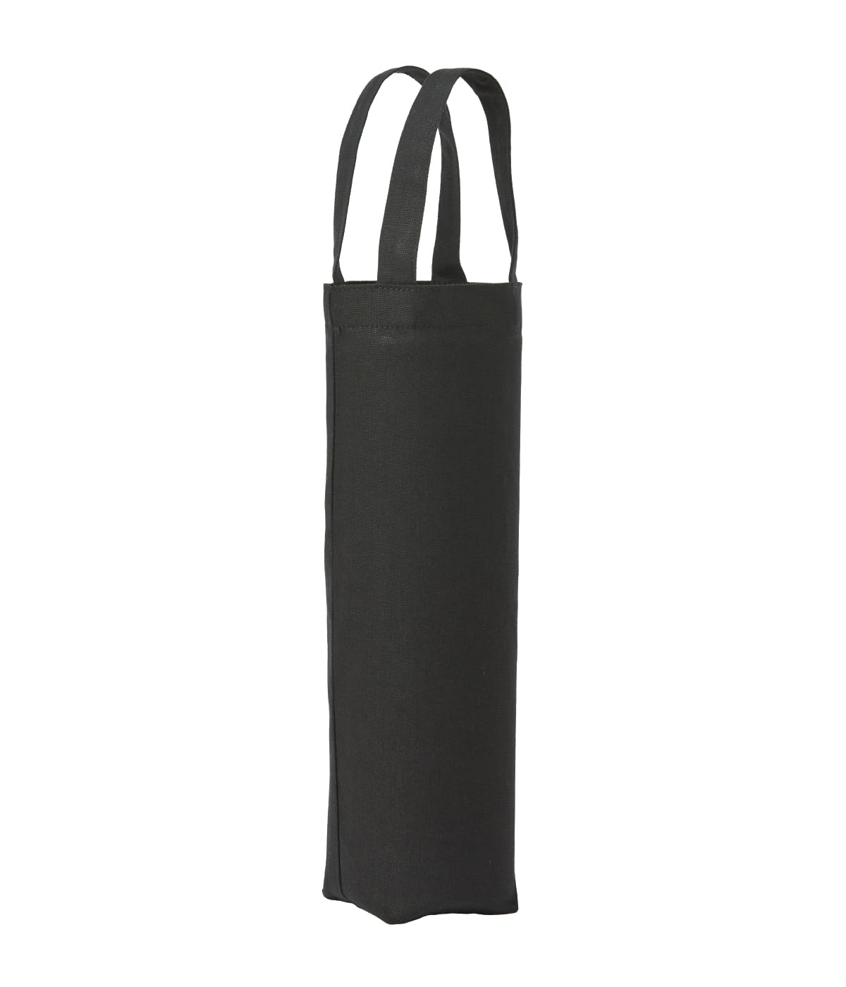 50er-Pack Recycelt Premium-Leinwand Flaschenbeutel - 50 X Schwarz - One Size